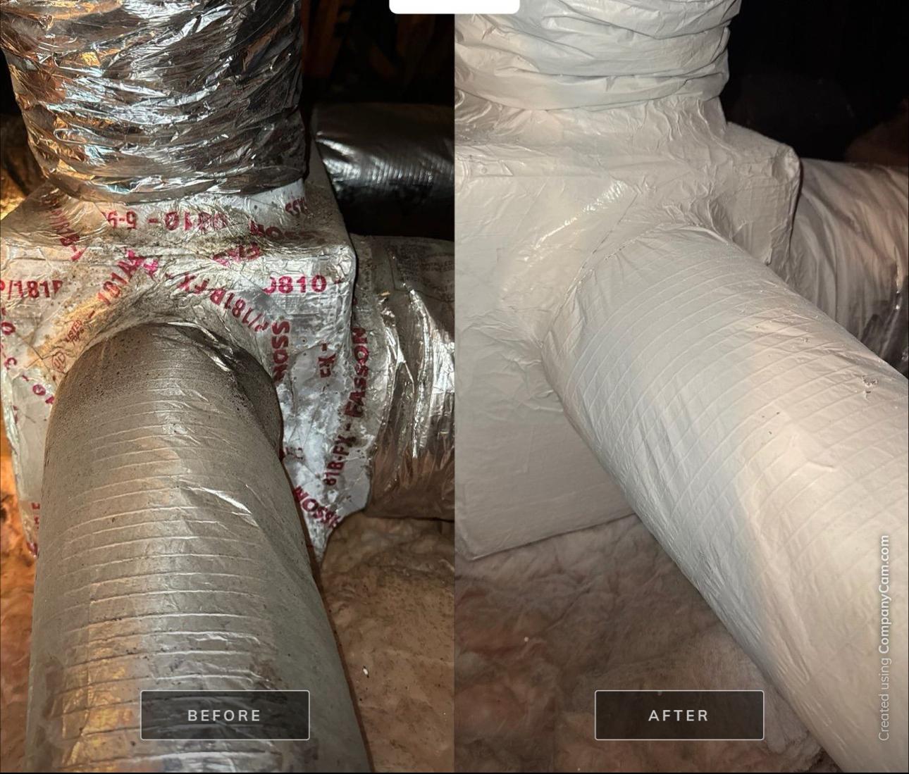 Attic mold remediation around air handler in Winter Park, FL — roof leak repair + ventilation
