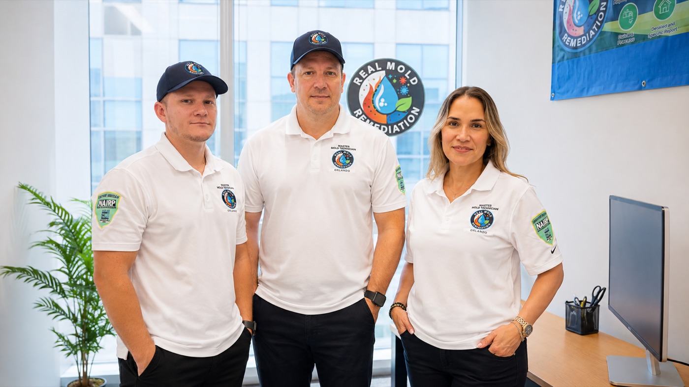 Real Mold Remediation Orlando team — Master Mold Technicians